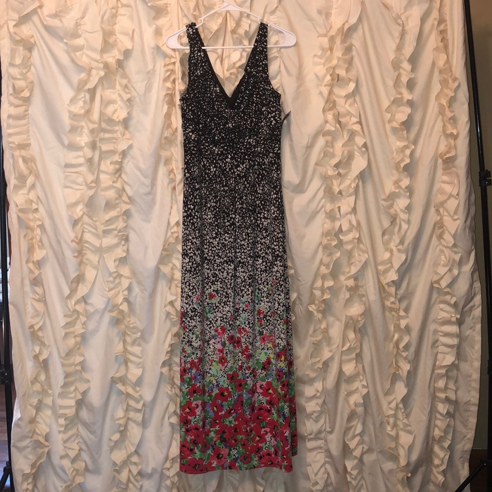 Chaps Ralph Lauren Maxi Dress Size L NWT